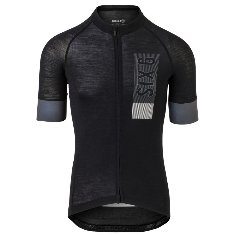 Heren AGU Shirts | Solid Merino Fietsshirt Ii Six6 Heren