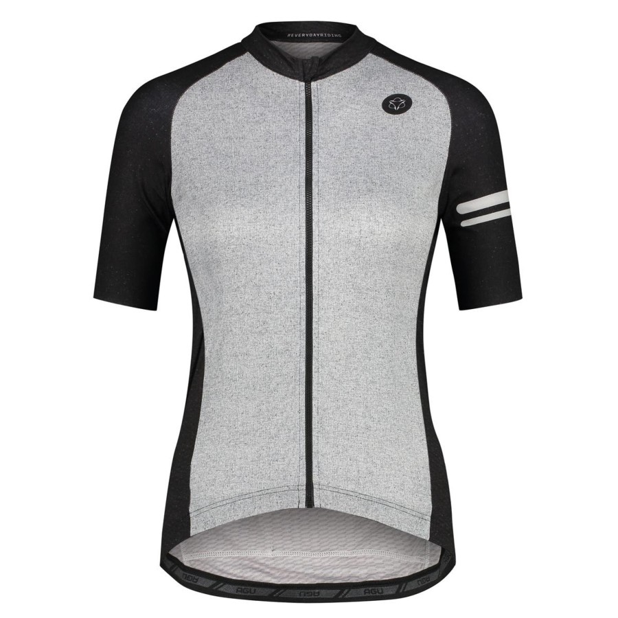 Dames AGU Shirts | Melange Fietsshirt Essential Dames